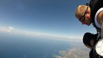 Tandem skydive Vrsar