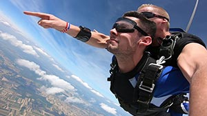 Procedure and flow of usual Tandem skydive