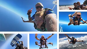 Tandem skydiving gallery